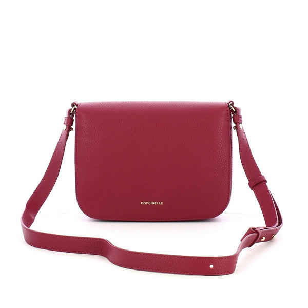 Coccinelle red leather crossbody bag - For Her