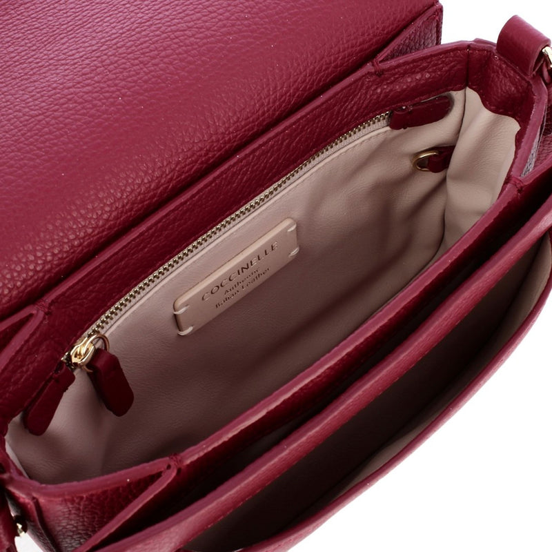 Coccinelle red leather crossbody bag - For Her